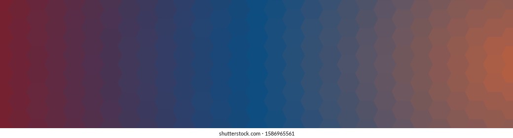 Classic Blue Abstract trianglify Generative Art background illustration