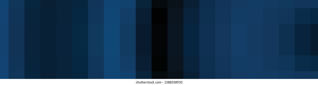 Classic Blue Abstract trianglify Generative Art background illustration