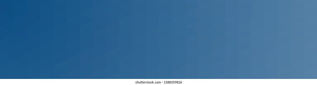 Classic Blue Abstract trianglify Generative Art background illustration