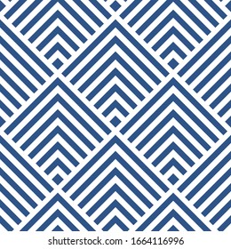 Classic blue - color of the year 2020 for fashion. abstract monochromatic design seamless patterns. Graphic modern pattern. Simple graphic design.