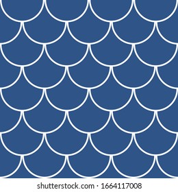 Classic blue - color of the year 2020 for fashion. abstract monochromatic design seamless patterns. Graphic modern pattern. Simple graphic design.