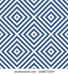 Classic blue - color of the year 2020 for fashion. abstract monochromatic design seamless patterns. Graphic modern pattern. Simple graphic design.