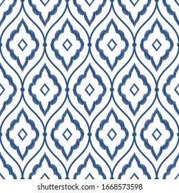 Classic blue - color of the year 2020 for fashion. abstract monochromatic design seamless patterns. Graphic modern pattern. Simple graphic design.