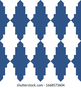 Classic blue - color of the year 2020 for fashion. abstract monochromatic design seamless patterns. Graphic modern pattern. Simple graphic design.
