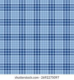 Padrão de tartã azul clássico. Textura perfeita para fundos, tecidos ou design digital. Uma escolha intemporal e versátil.