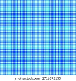 Padrão de tartã azul clássico. Versátil para fundos, têxteis ou projetos de design. O estilo intemporal evoca conforto, tradição e vibrações chiques modernas.