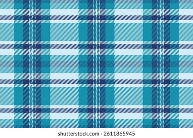 Classic blue and white plaid pattern. Versatile backdrop for design, textile projects, or festivethemed visuals. Timeless, stylish,  evokes tradition.