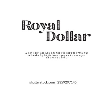Classic bold Serif Font alphabet. minimal modern urban font for logo, brand etc. wedding invitation, typograpy typeface