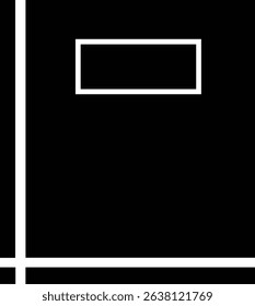 A Classic Book Shape Icon