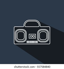 Classic Boombox Icon 