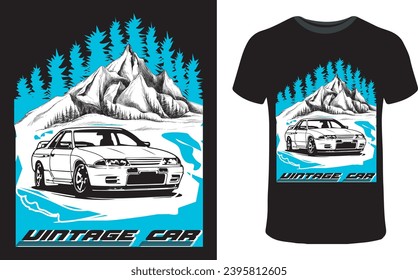 Classic border, Hand-drawn art, Street Racing, Born to ride, Built for speed Race car illustration print, vintage car, T shirt car illustration. Poster car,Retro poster, Sport car, Style, Stylish