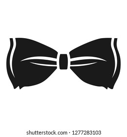 Classic bow tie icon. Simple illustration of classic bow tie vector icon for web design isolated on white background