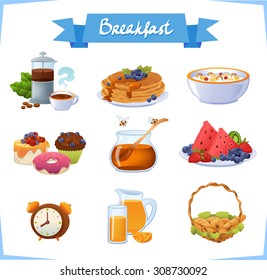 Classic breakfast set.