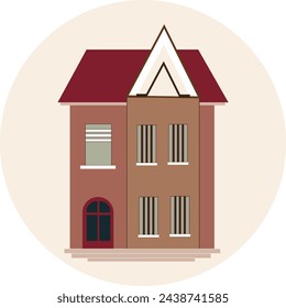 classic building design and illustration