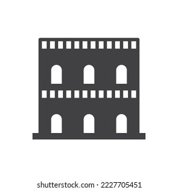 Classic Building icon - historic palace icon