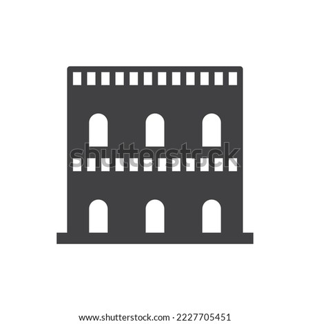 Classic Building icon - historic palace icon