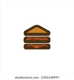 Classic Burger Logo Design Vector