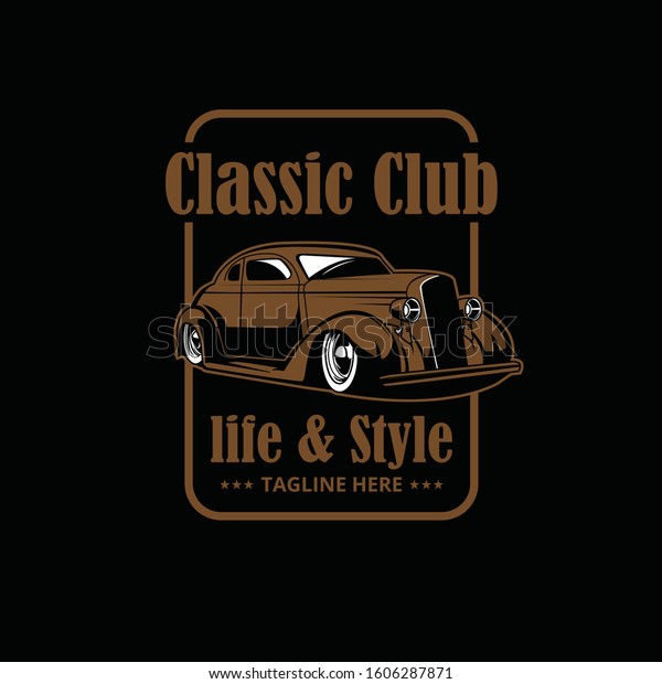 classic car club,
suit for club, t shirt,
etc