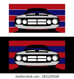 VECTOR DE ICONOS DE DISEÑO CLÁSICO DE COCHES
