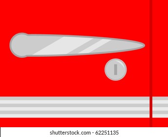 classic car door knob
