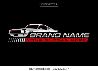  Classic Car Emblem Logo Vector. Best for Classic Automotive illustration