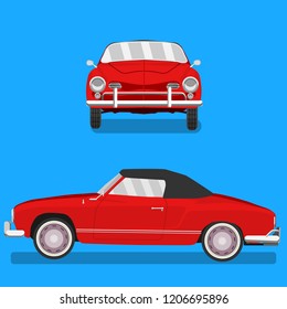 Classic Car Germany , Vector illustration