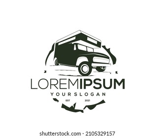 Classic Car House Design Logo