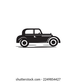 classic car icon logo design vector illustration