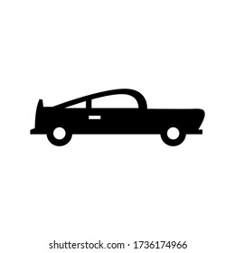 classic car icon or logo isolated sign symbol vector illustration - high quality black style vector icons
