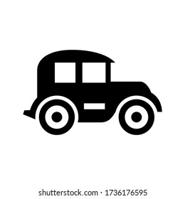 classic car icon or logo isolated sign symbol vector illustration - high quality black style vector icons
