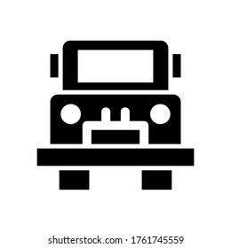 classic car icon or logo isolated sign symbol vector illustration - high quality black style vector icons
