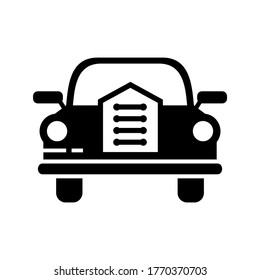 classic car icon or logo isolated sign symbol vector illustration - high quality black style vector icons
