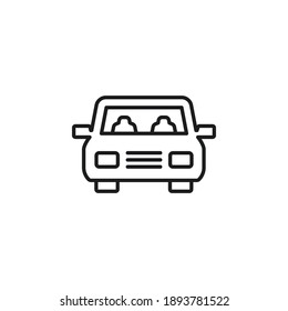 Classic car icon vector illustration