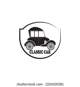 classic car icon vector illustration symbol design