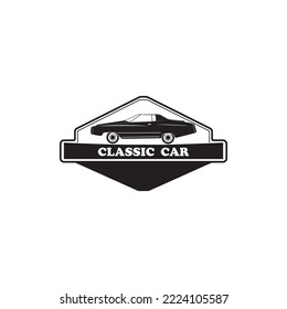 classic car icon vector illustration symbol design