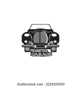 classic car icon vector illustration symbol design