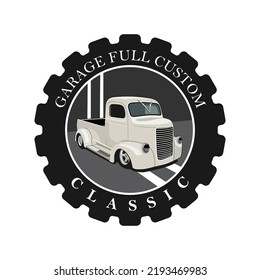 classic car illustration vector image