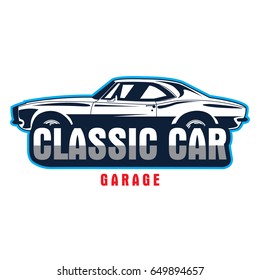 Classic car logo