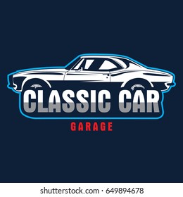 Classic car logo