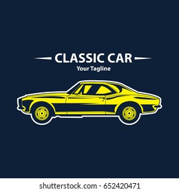 Classic car logo