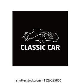 classic car logo design