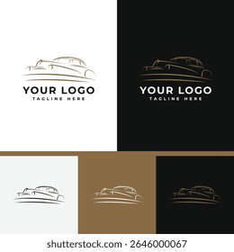 Classic Car Logo Design Template