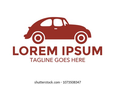 classic car. logo. icon. vector illustration