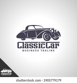 Classic Car Logo Template .