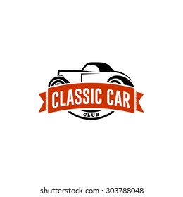 Classic Car Logo Template