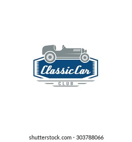 Classic Car Logo Template