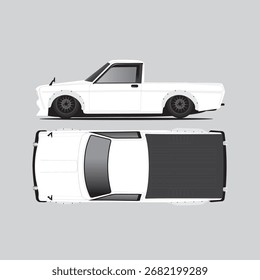 Concepto clásico de recogida de coches