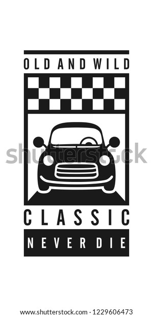 Classic Car Poster\
Vector