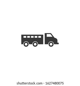 Classic car. Retro car icon vector sign isolated for graphic and web design. car transportation symbol template color editable on white background.