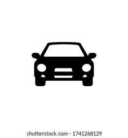 Classic car vector icon on EPS 10
